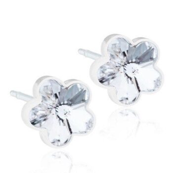 Flower Crystal 6mm 1 paar