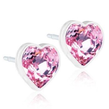 Heart 6mm Light Rose